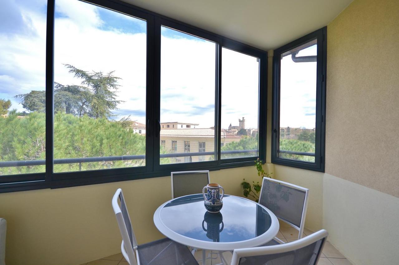 Appartement Dans Residence Avec Piscine Et Parking Uzès Eksteriør bilde
